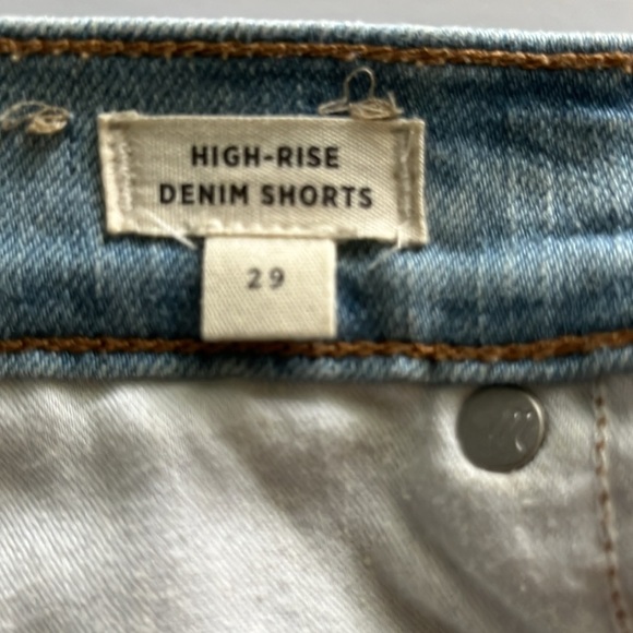 Madewell High Rise Denim Shorts Size 29 - Picture 10 of 16